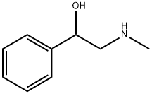 DL-ALPHA-(METHYLAMINOMETHYL)BENZYL ALCOHOL Structure
