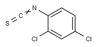 2,4-DICHLOROPHENYL ISOTHIOCYANATE Structure
