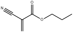 propyl 2-cyanoacrylate  Structure
