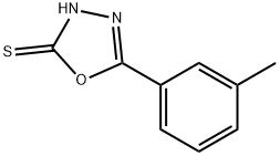 5-(3-METHYLPHENYL)-1,3,4-OXADIAZOLE-2-THIOL Structure