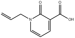 1-ALLYL-2-OXO-1,2-DIHYDRO-3-PYRIDINECARBOXYLIC ACID Structure