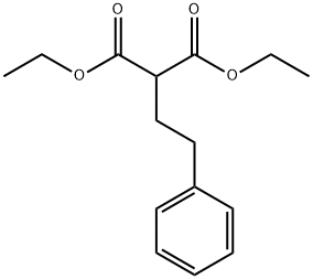 DIETHYL 2-(PHENYLETHYL)MALONOATE Structure