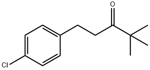 1-(4-Chlorophenyl)-4,4-dimethyl-3-pentanone Structure