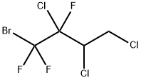 1-BROMO-2,3,4-TRICHLORO-1,1,2-TRIFLUOROBUTANE Structure