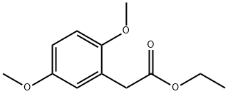 ETHYL 2,5-DIMETHOXYPHENYLACETATE Structure