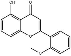 5-HYDROXY-2'-METHOXYFLAVONE Structure
