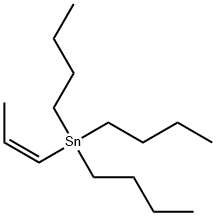 CIS-TRI-N-BUTYL(1-PROPENYL)TIN Structure