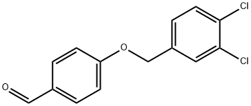 4-[(3,4-DICHLOROBENZYL)OXY]BENZALDEHYDE Structure