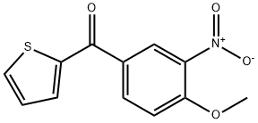 (4-Methoxy-3-nitrophenyl)-(thiophen-2-yl)methanone ,98% Structure