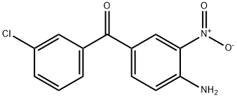 (4-AMINO-3-NITRO-PHENYL)-(3-CHLORO-PHENYL)-METHANONE Structure