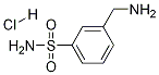 3-(aminomethyl)benzenesulfonamide hydrochloride Structure