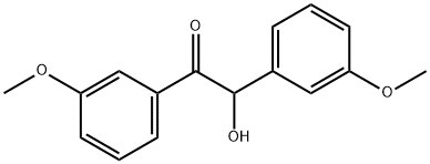 3,3'-DIMETHOXYBENZOIN Structure