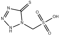 5-Mercapto-1H-tetrazole-1-methane sulphonic acid Structure