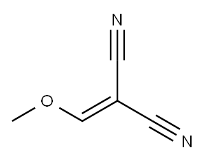 (methoxymethylene)malononitrile Structure