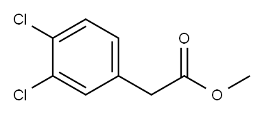 Methyl 3,4-dichlorophenylacetate Structure