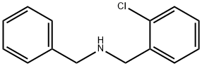 BENZYL-(2-CHLORO-BENZYL)-AMINE Structure