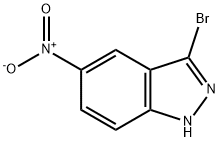 5-NITRO-3-BROMOINDAZOLE Structure