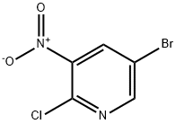 5-Bromo-2-chloro-3-nitropyridine Structure