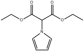 DIETHYL 2-(1H-PYRROL-1-YL)MALONATE Structure