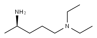 (R)-2-AMINO-5-DIETHYLAMINOPENTANE, Structure
