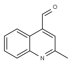 2-METHYLQUINOLINE-4-CARBOXALDEHYDE Structure