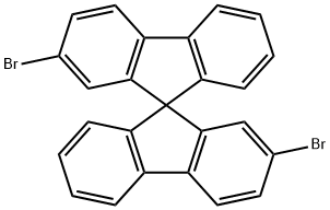 2,2'-DIBROMO-9,9'-SPIROBIFLUORENE Structure