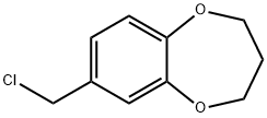 7-(CHLOROMETHYL)-3,4-DIHYDRO-2H-1,5-BENZODIOXEPINE Structure