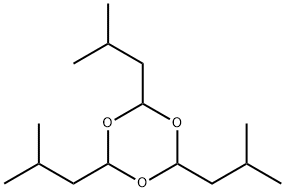 2,4,6-triisobutyl-1,3,5-trioxane Structure