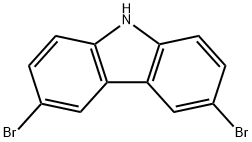 3,6-Dibromocarbazole Structure