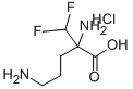 Eflornithine hydrochloride Structure