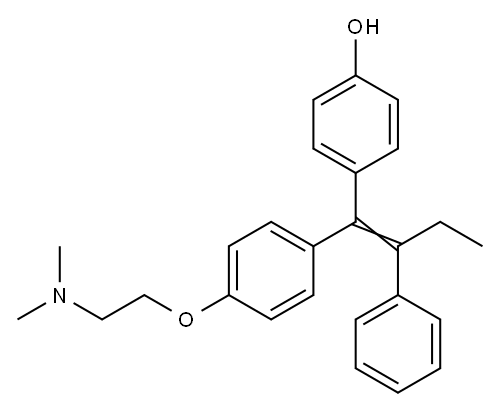 Afimoxifene Structure