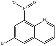 6-bromo-8-nitroquinoline Structure