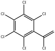 ALPHA-2,3,4,5,6-HEXACHLOROSTYRENE Structure