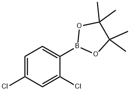 2,4-DICHLOROPHENYLBORONIC ACID, PINACOL ESTER Structure