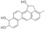 1,9,10-Trihydroxy-9,10-dihydro-3-methylcholanthrene Structure