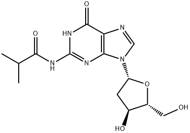 N2-Isobutyryl-2'-deoxyguanosine Structure