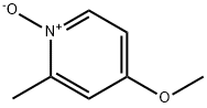 2-METHYL-4-METHOXYPYRIDINE-N-OXIDE Structure
