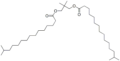 2,2-dimethyl-1,3-propanediyl diisohexadecanoate  Structure