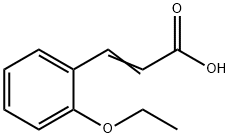 2-ETHOXYCINNAMIC ACID Structure