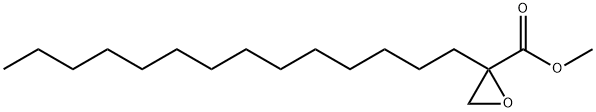 methyl 2-tetradecylglycidate Structure