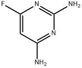2,4-DIAMINO-6-FLUOROPYRIMIDINE Structure