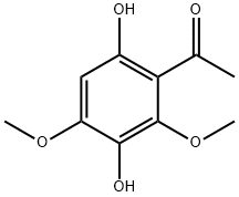 3,6-DIHYDROXY-2,4-DIMETHOXYACETOPHENONE Structure