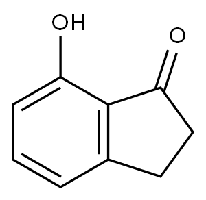 7-Hydroxy-1-indanone Structure
