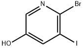 6-BROMO-5-IODOPYRIDIN-3-OL Structure