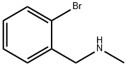 (2-BROMOBENZYL)METHYLAMINE Structure