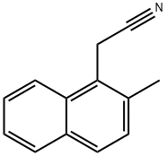 (2-methyl-1-naphthyl)acetonitrile Structure