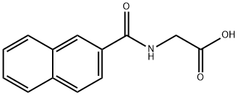 2-naphthoylglycine Structure