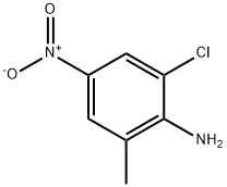 2-CHLORO-6-METHYL-4-NITROANILINE Structure