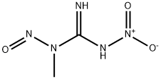 1-Methyl-3-nitro-1-nitrosoguanidine Structure