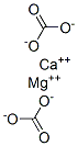 calcium magnesium dicarbonate Structure